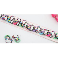 Резинка для волос 02 штуки набор артикул HM-2-17 единорог