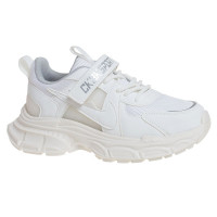 Кроссовки для мальчика (СКАЗКА) белый верх-искусственная кожа/текстиль подкладка-текстиль артикул R101684665W