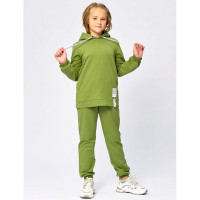 Костюм спортивный для девочки арт.Деника размер 30/116-42/158 цвет оливковый