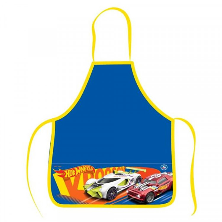 Фартук для детского творчества (Умка) с карманами, с нарукавниками Hot Wheels арт.FT-71830-HW