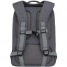Рюкзак для девочек (Grizzly) арт RD-044-2 серый 28х40х16 см