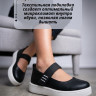 Туфли для девочки (BADEN KIDS) черный верх-натуральная кожа подкладка-текстиль артикул KPA005-280