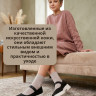 Туфли для девочки (Сказка) черный верх-искусственная кожа подкладка-натуральная кожа размерный ряд 32-37 арт.R231894779DB