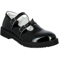 Туфли для девочки (KEDBERRY) черный верх-искусственная кожа лак подкладка-натуральная кожа арт.LTH_25-15_black