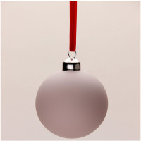 Шар пластик 06см матовый цв.пудровый 132 арт.РШ5332