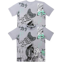 Футболка для мальчика артикул 3061 размер 30/116-34/134 цвет темно-серый