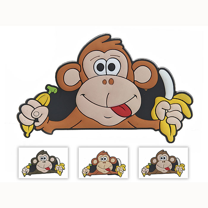 юМагнит СИМВОЛ ГОДА "Обезьянка с бананом" 12см асс. арт.S3440252