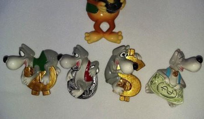 Магнит символ года Забавный пес 05см арт.200-212