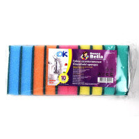 Губки для посуды 10 штук в упаковке 96*65*27 Макси