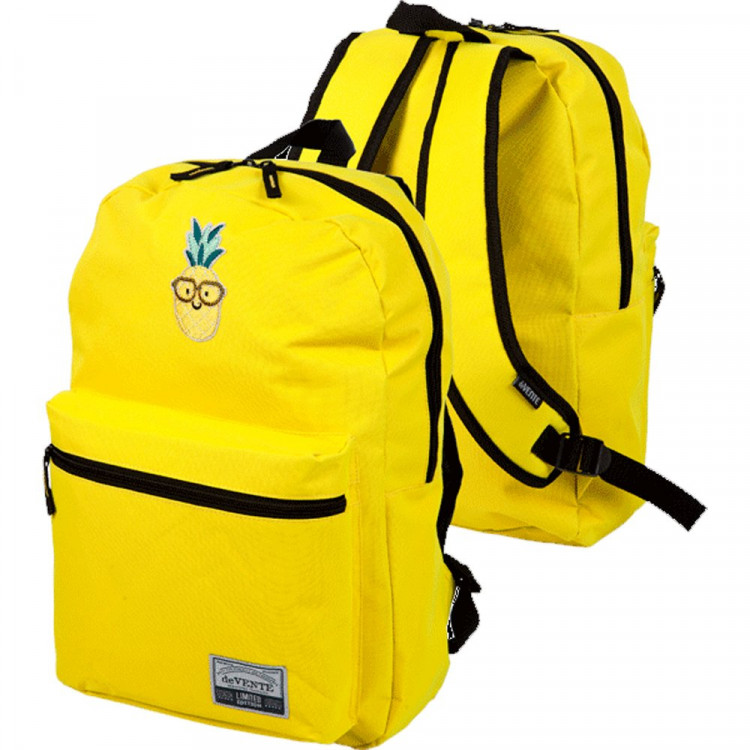 Рюкзак для девочки (deVENTE) Pineapple желтый 40x29x17см арт.7032215