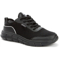 Кроссовки для мальчика (CROSBY) черный верх-сетка+искуственная кожа подкладка-сетка артикул 217155/02-02