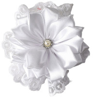 Резинка для волос Arco Carino цвет белый арт.12-01