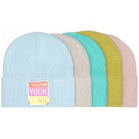 Шапка демисезонная для девочки (Полярик) арт.F-60-16 размер 52-56 цвет в ассортименте