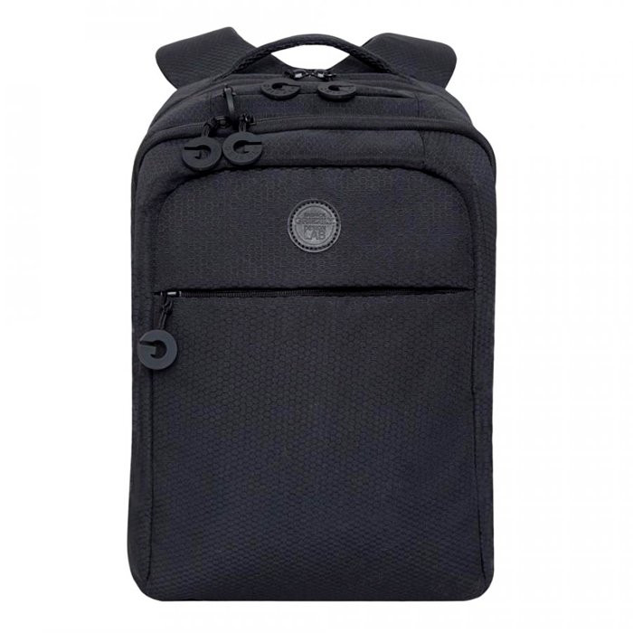 Рюкзак для девочек (Grizzly) арт RD-044-2 черный 28х40х16 см