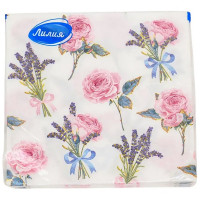 Салфетки 20штук в пачке Очарование (Ст.15)