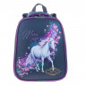 Ранец для девочек школьный (Ставиа) Лошадь мультколор 30х38х16см арт.8083Б