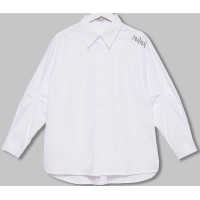 Блузка для девочки (Делорас) длинный рукав цвет белый арт.C64245N