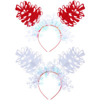 Ободок карнавальный "Шишки" арт.774-160