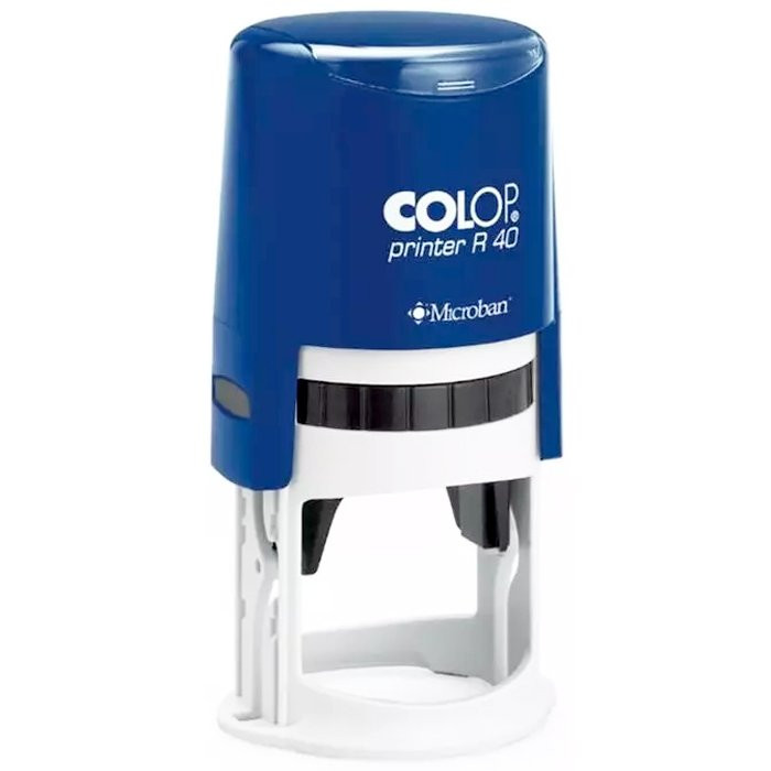 Оснастка для печатей COLOP D-40мм корпус кобальт с нижней крышкой арт.Printer R40 cobalt
