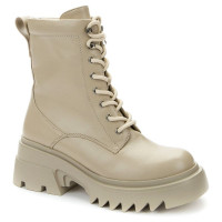 Ботинки для девочки (BETSY) бежевый верх-искусственная кожа подкладка - байка артикул 938045/05-02