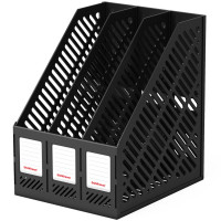 Вертикальный накопитель  3 секции ErichKrause Classic черный арт.13096 (Ст.1)