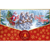 Письмо Деду Морозу "Дед Мороз на Тройке" А5 подсказ внутри арт.50001563