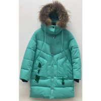 Куртка зимняя для девочки (MULTIBREND) арт.dyl-M-681-2 цвет бирюзовый