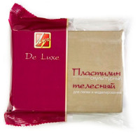 Пластилин скульптурный 300 грамм (ЛУЧ) телесный арт 23С 1482-08