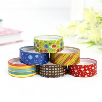 Лента подароч. клейкая 1,5см*5м 6шт/наб. Микс№2 арт.4312700