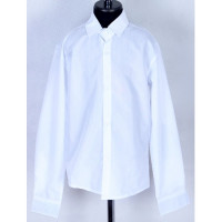 Сорочка детская длинный рукав размер 28/122-36/146 цвет белый MULTIBREND арт.127053