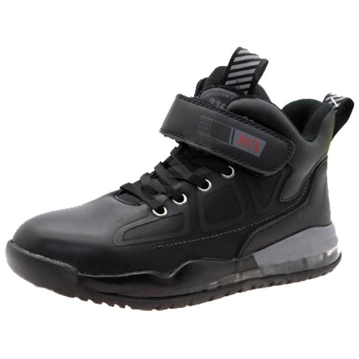 Ботинки для мальчика (МИКАСА) черные верх-искусственная кожа подкладка - байка артикул  RC97_PM0820-3