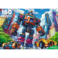 Пазл 160 элементов Мощный трансформер (РК) арт.Ф160-4543