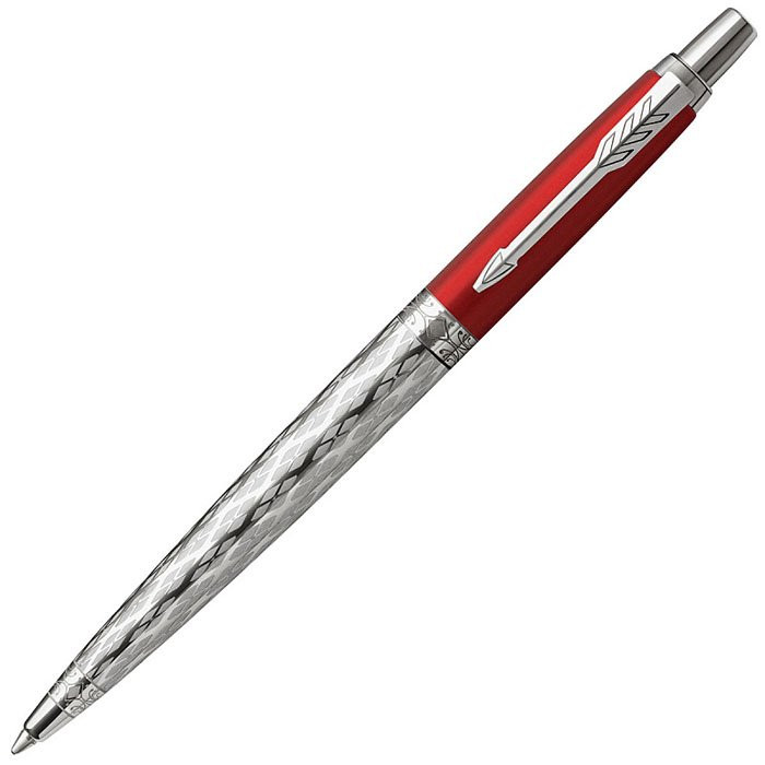 Ручка шариковая подарочная (PARKER) JOTTER Red Classic CT, синие чернила 1,0мм(М), толщина линии 0,7мм арт.PARKER-2025827