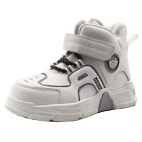 Ботинки для девочки (Леопард) белый верх-искусственная кожа подкладка - байка артикул ld-1727-1-2