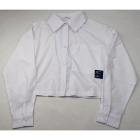 Блузка для девочки  (Colabear) длинный рукав цвет белый арт.188802