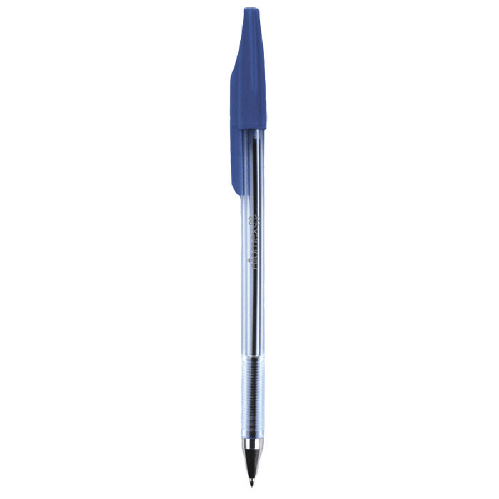 Ручка шариковая  прозрачный корпус  (Attomex) синяя 0,7мм (аналог 447) арт.5073310