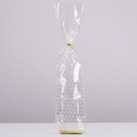 Пакет подарочн. Прозрачный с жестким дном №0 "Рисунок" мини цв.МИКС арт.2874148