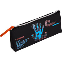 Пенал-косметичка 1 отделение силикон (deVente) Database 210x80x35мм арт.7026405