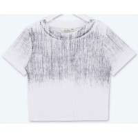 Футболка для девочки арт.Deloras 22544 размерный ряд 34/134- 44/164 цвет белый