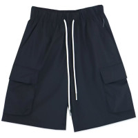 Шорты для мальчика артикул DELORAS 55504 размерный ряд 34/134-44/164 цвет черный