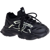 Кроссовки для мальчика (Сказка) черный верх-искуственная кожа подкладка-текстиль артикул R000094229BK