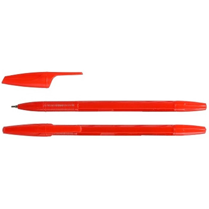 Ручка шариковая непрозрачный корпус  (МС) черн/масл 1мм арт.МС-1147-1