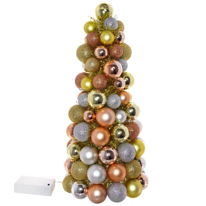 Елка настольная 40см с LED подсветкой арт.723120