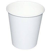 Стакан бумажный 200/260мл белый 10шт в упаковке ДЛЯ РК