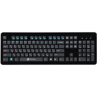 Клавиатура беспроводная Oklick 870S USB черный