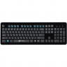 Клавиатура беспроводная Oklick 870S USB черный