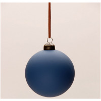 Шар пластик 06см матовый цв.темно-синий 162 арт.РШ5362