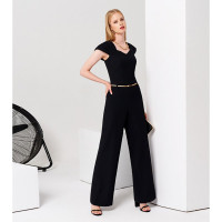 Брюки для девочки (PANDA) артикул 125360W размер 42/164-48/164 цвет черный