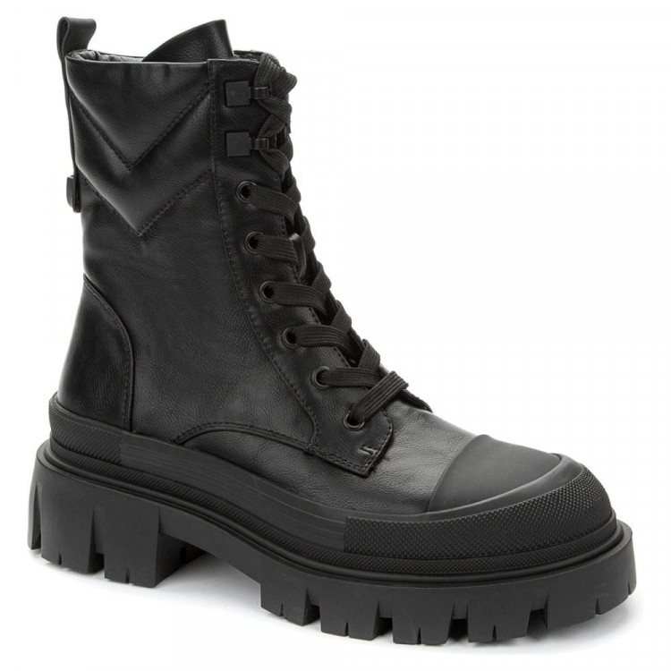 Ботинки для девочки (BETSY) черный верх-искусственная кожа подкладка - байка артикул 938055/06-01