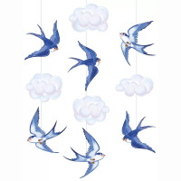 Гирлянда на нитях "Весенние ласточки" длина 1*1,5м арт.29,725,00